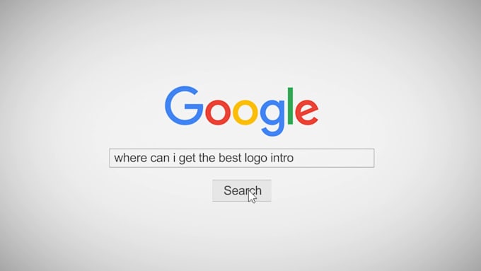 make google search animation intro