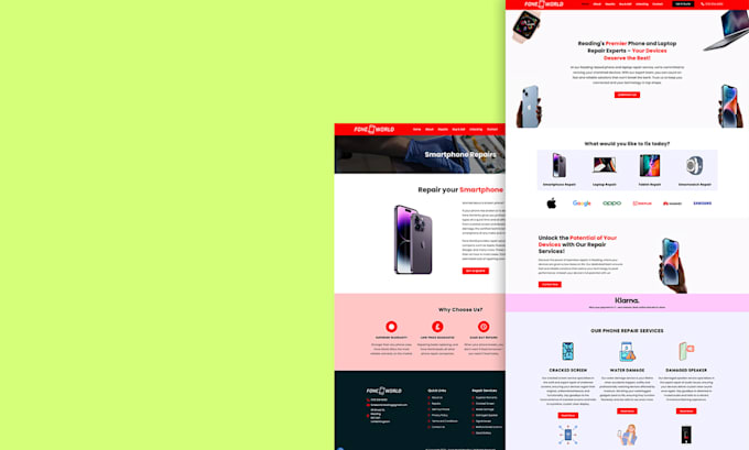 build responsive wordpress website design and web design