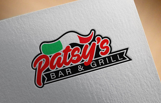 design restaurant logo, food, catering and BBQ