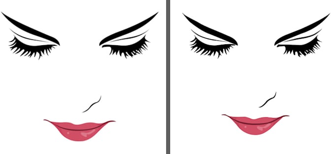 redraw, redo, resize logo or image to vector image