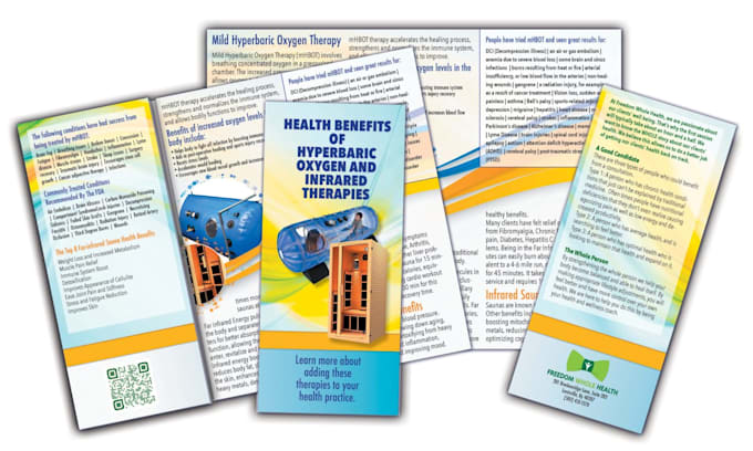 create trifold brochure design and layout
