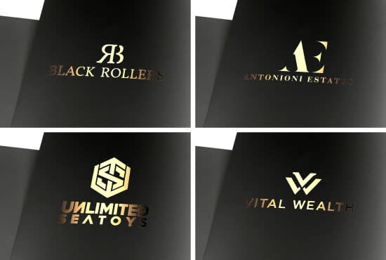 design awesome professional initial letters, monogram logo design