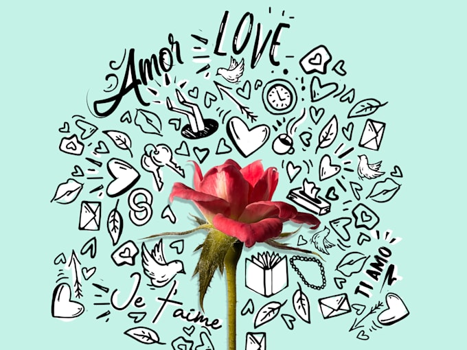 illustrate and design a creative instagram post