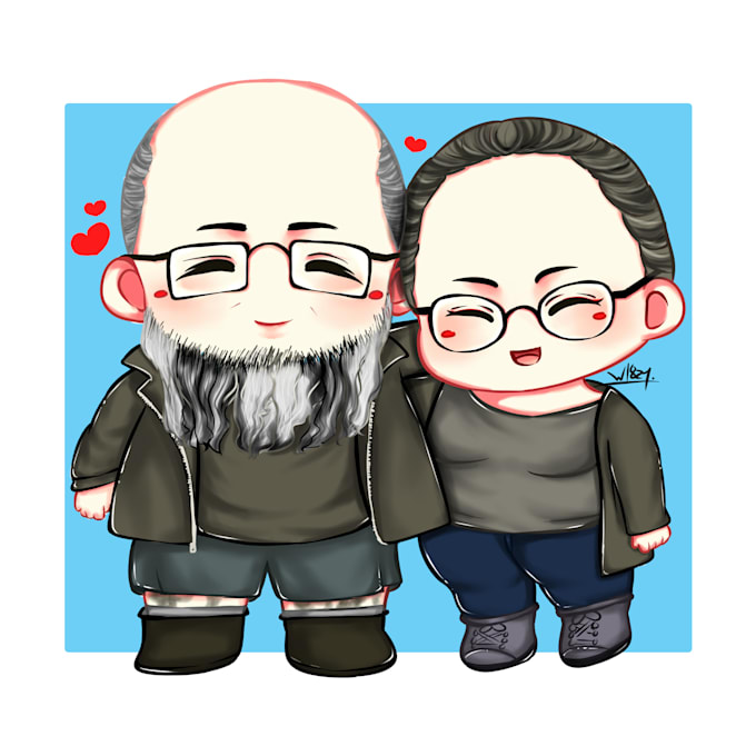 draw your photo to chibi style