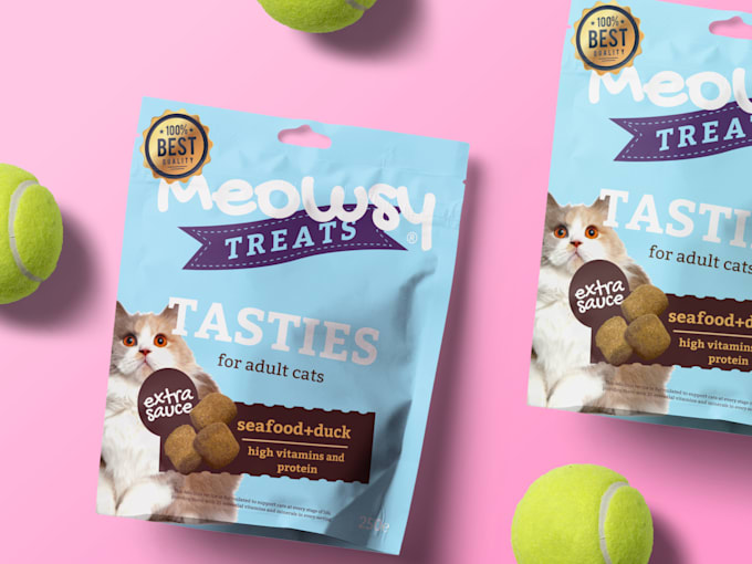 do a product packaging design or label design