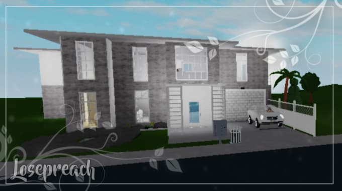 Build Your Roblox Bloxburg House By Losepreach Fiverr - roblox bloxburg house color ideas