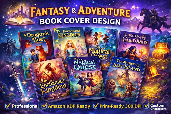 design professional book cover or ebook cover design
