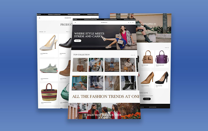 design wordpress ecommerce website, shopify  expert, online store or webshop