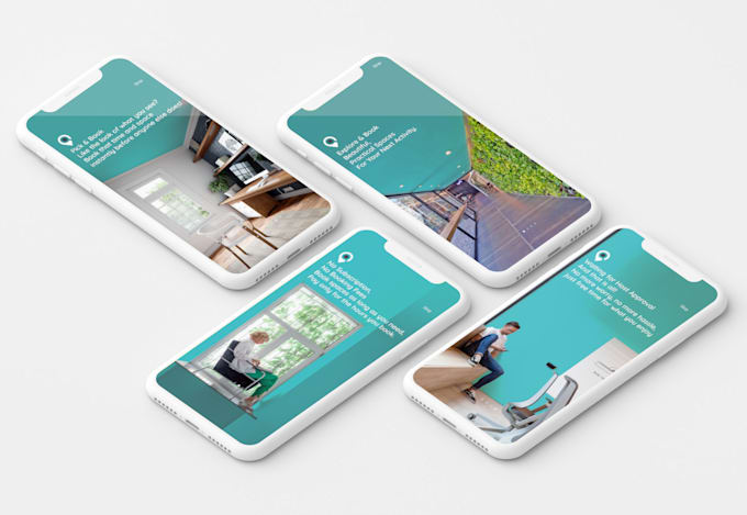 design a unique splash screen for IOS or android app