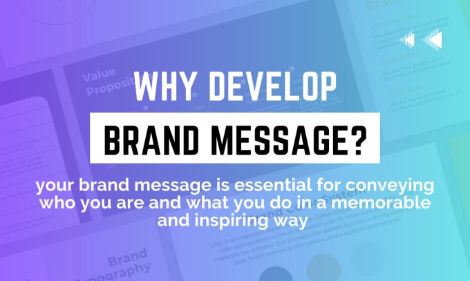 build your brand message and elevator pitch