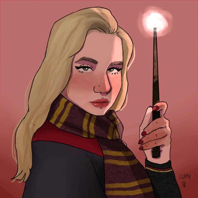 Draw you as a harry potter character by Suzanny | Fiverr