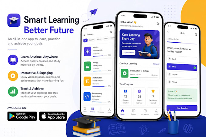 build mobile app ios app development android app creation flutter app developer