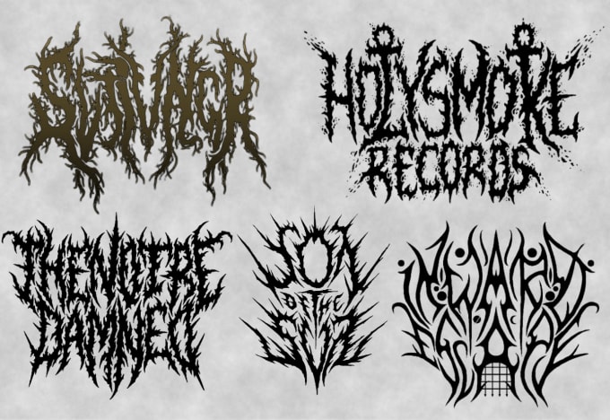 Design a metal band logo by Neon_cacti | Fiverr