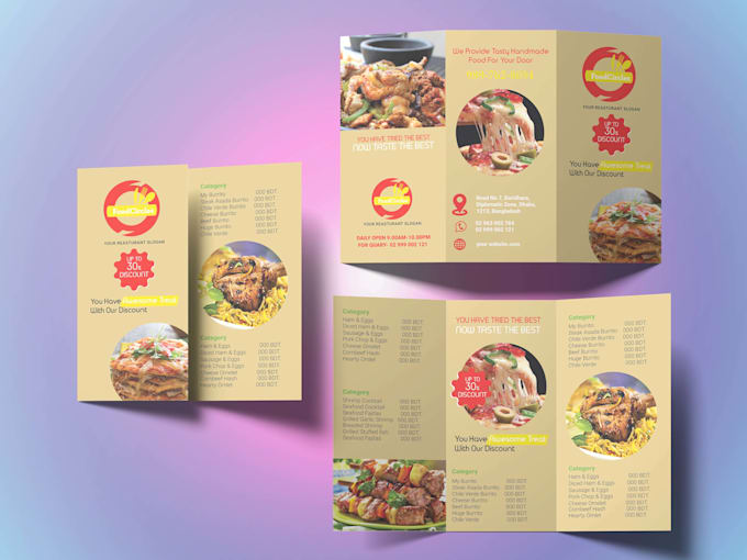 do your flyer and brochure design