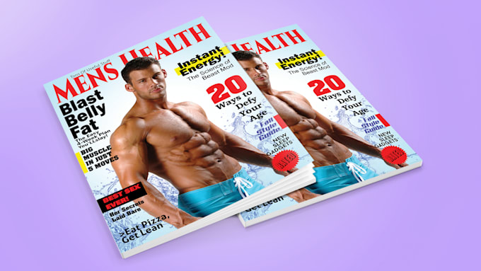 be design eye catchy magazine cover