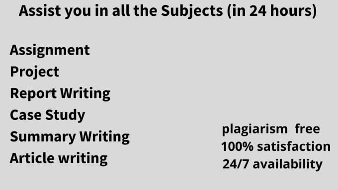 do your all study related assignments on microsoft word, excel