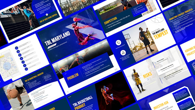 design an investor pitch deck