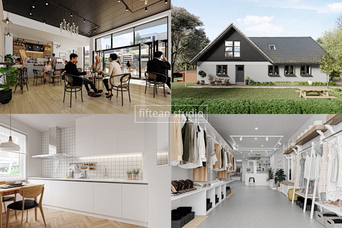 make 3d visualize for architecture