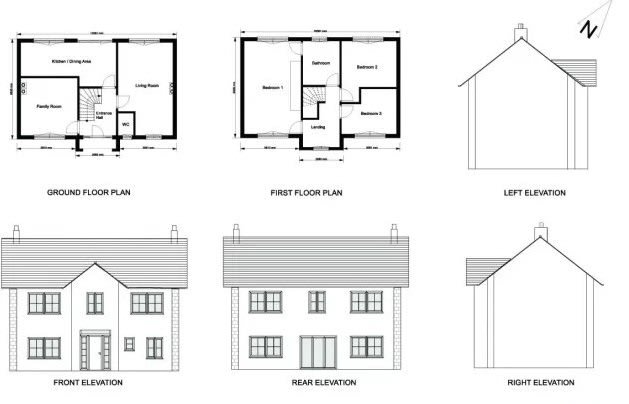 Construction plan 2d and architectural drawing using autocad by Pik ...