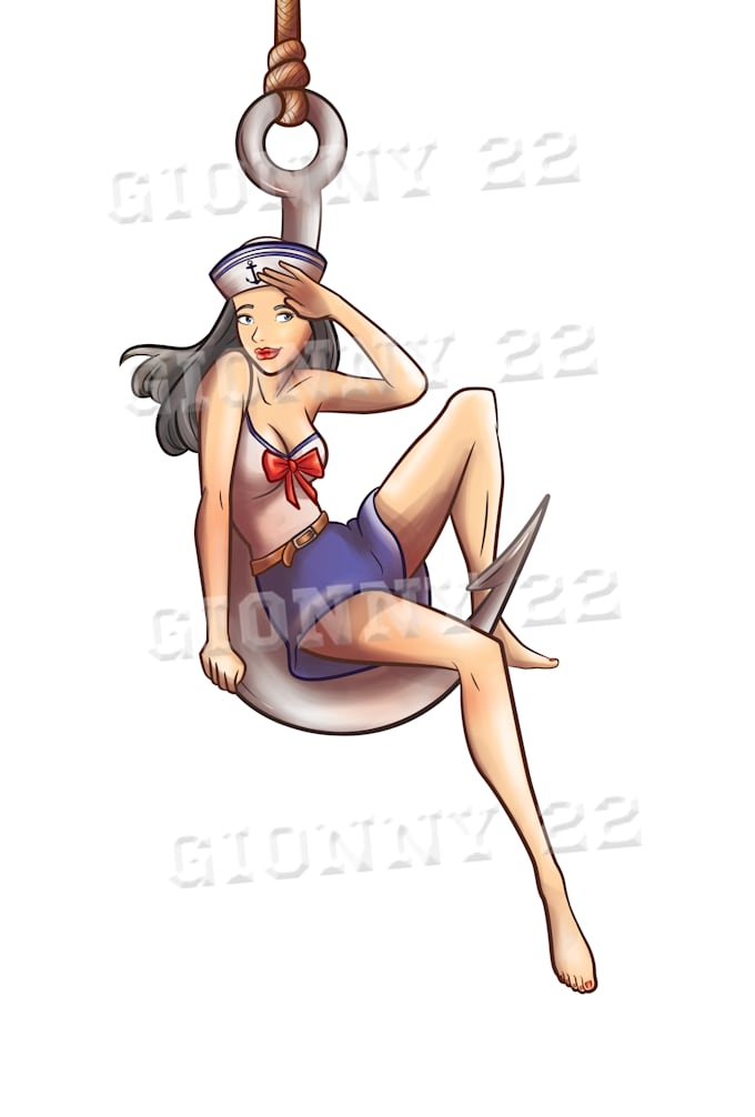 draw sexy pinup and illustration