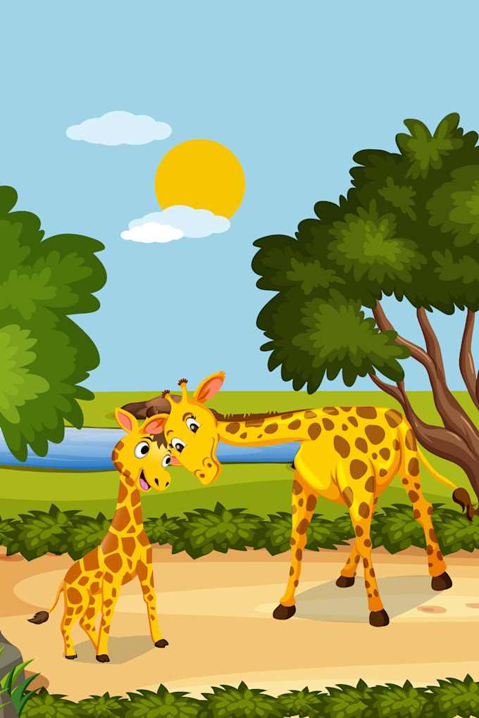 create awesome children book illustration illustrator, children book
