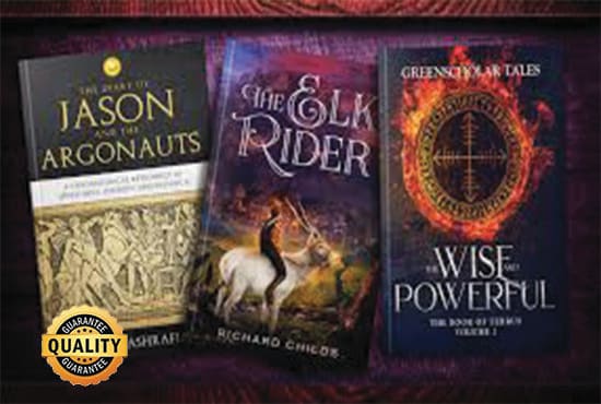 design a perfect book, ebook cover and album cover