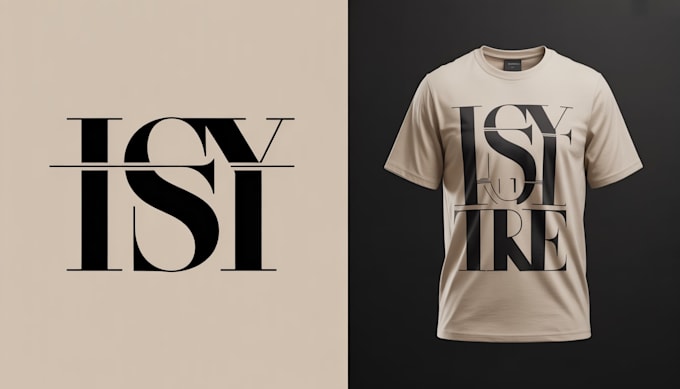 create custom typography t shirt design with unique style