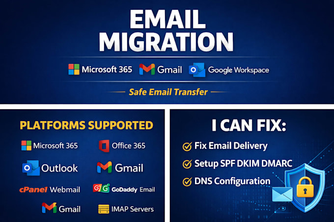 migrate email to microsoft 365, office 365, gmail