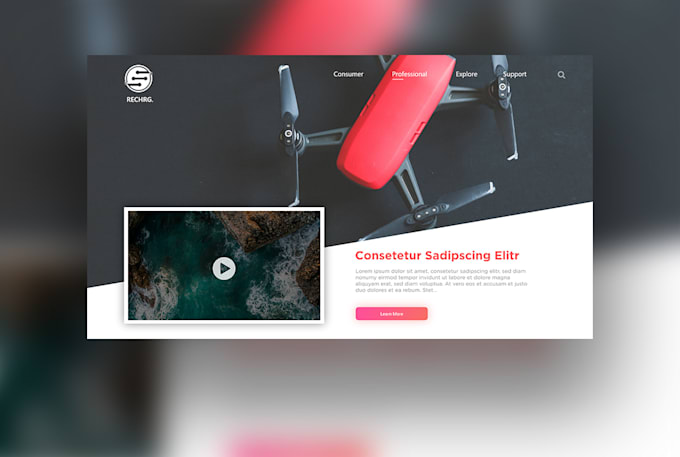 design clean figma ui ux mockup for website