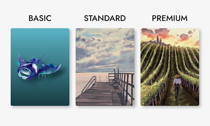 create a unique, custom digital illustration
