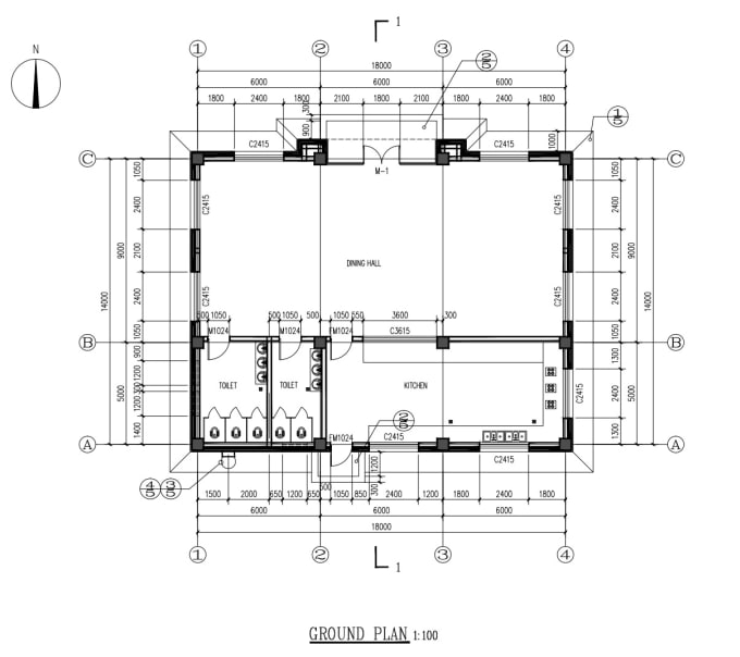 Design architectural and structural drawings in autocad by