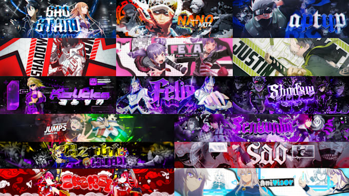 create stunning anime banner in just 24h