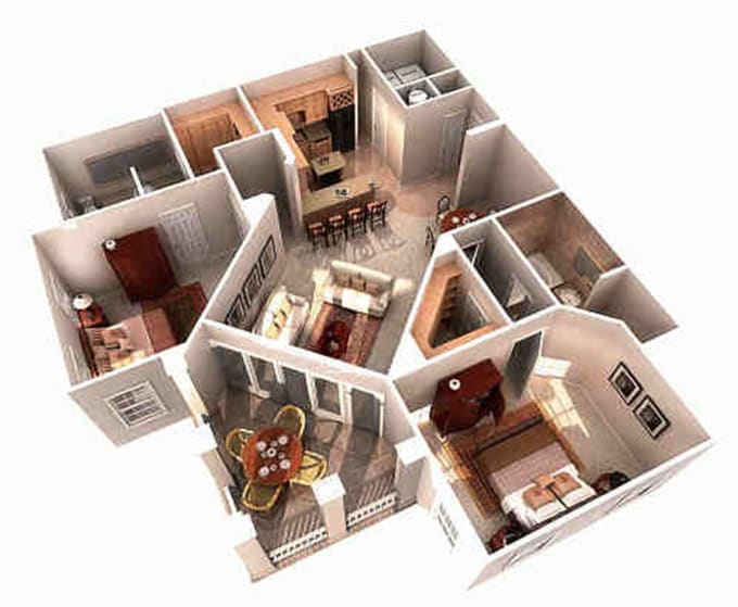 Design your dream house, 2d and 3d architectural designs ...