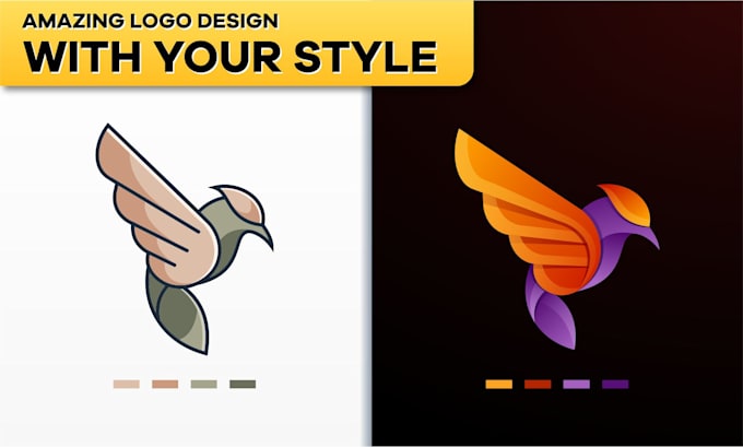do a amazing logo design with your style