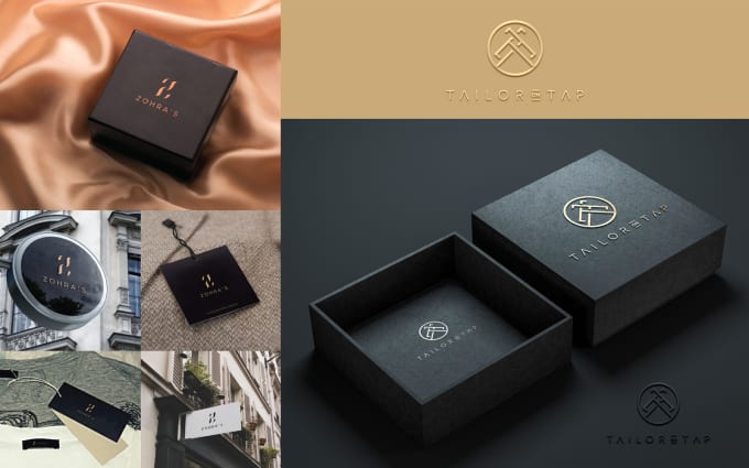 Design luxury fashion logo by Alphabetlogos | Fiverr