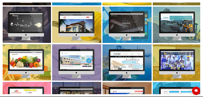 custom website development work
