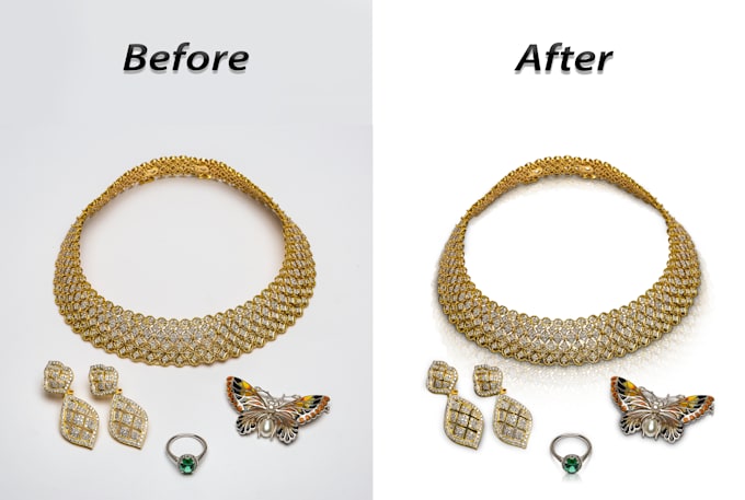 photoshop background removal and natural shadow services