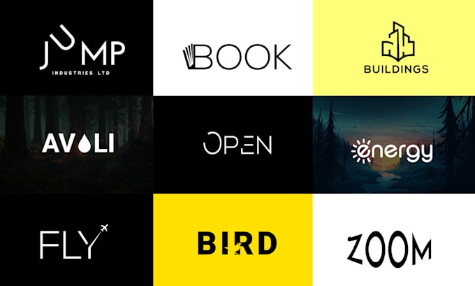 create stunning minimalist logo design for your brand