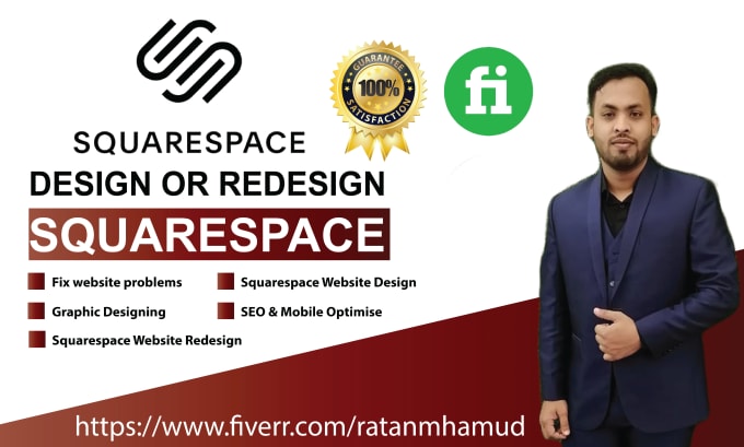design and redesign edit and fix your squarespace website
