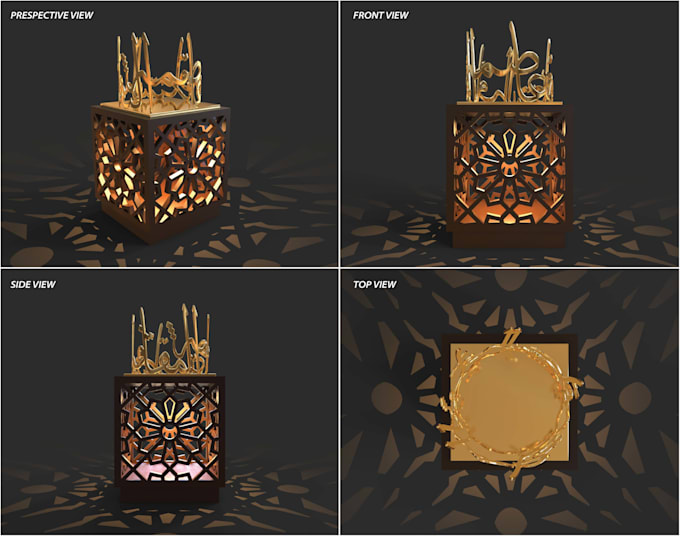 make 3d models design and rendering for your event