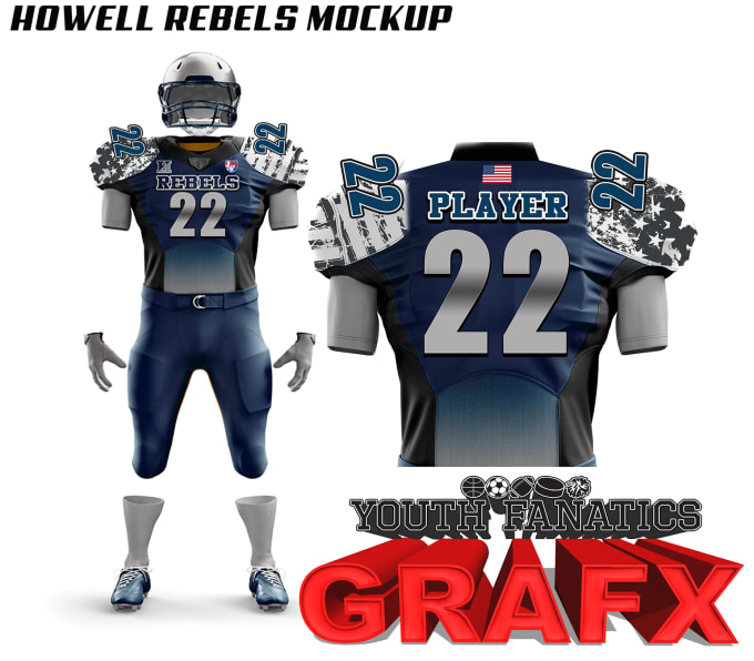 Download Create a sports uniform mockup within 1 hour by Yfgrafx