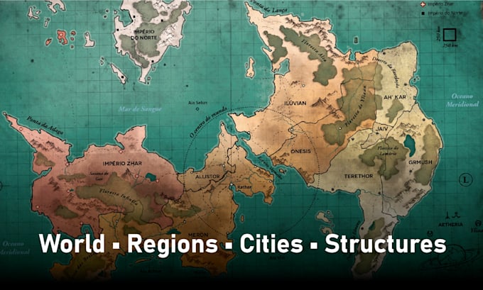 create professional fantasy cartography for publishing and tabletop games