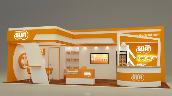 design your exhibition stand, kiosk, tradeshow
