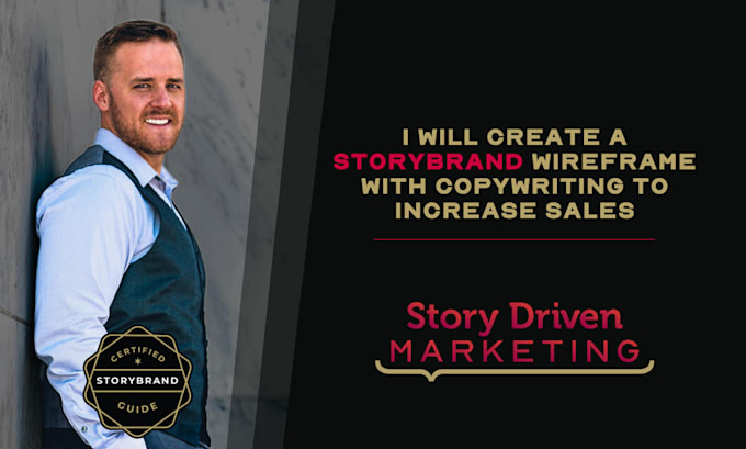 create a storybrand wireframe and copy to increase sales