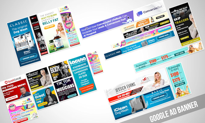 design display ads and google ads banners