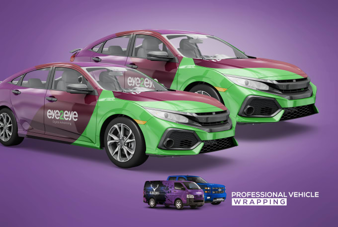 Do professional vehicle wrap design for any vehicle - Image 3