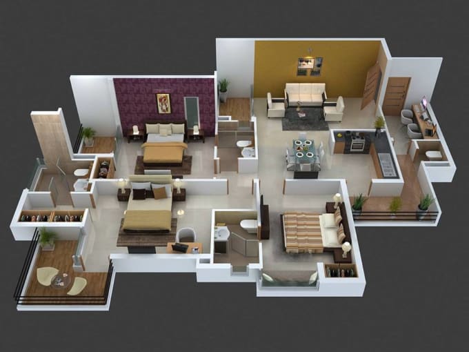 Make a map of your house for you by Ayaanmalik1 Fiverr