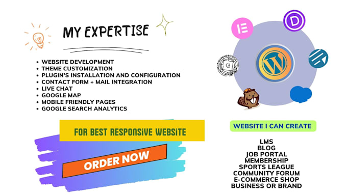 create a professional wordpress website or woocommerce store