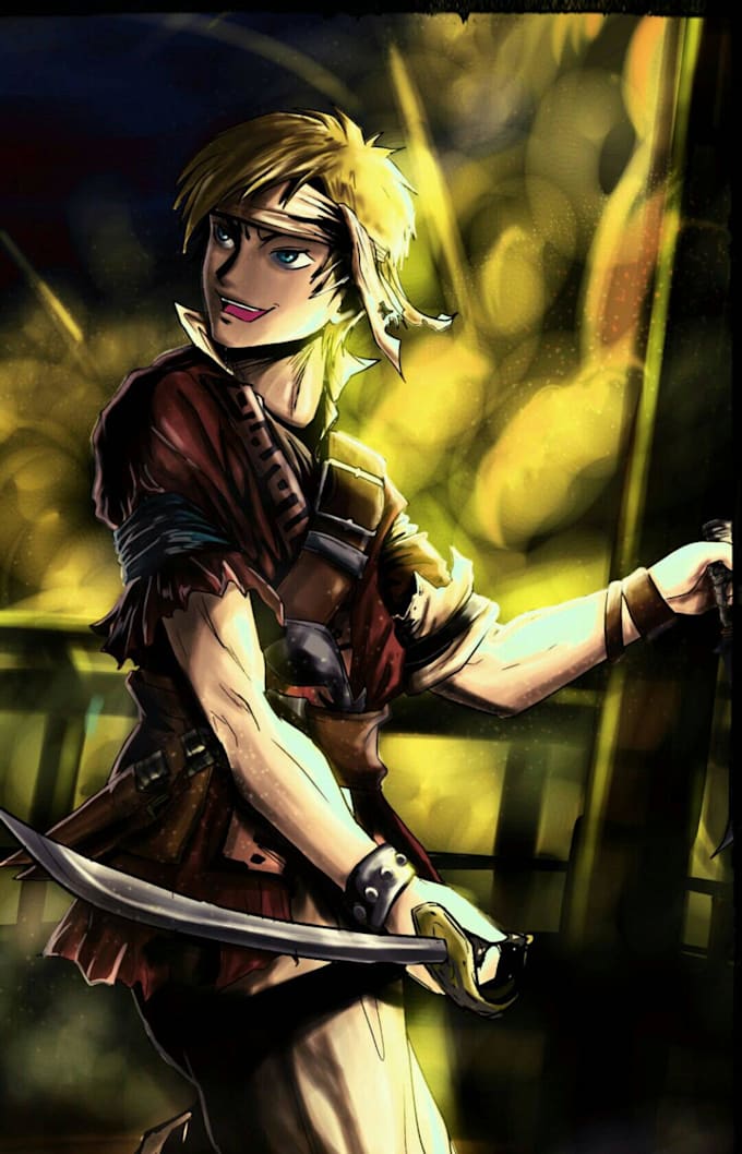 make you an anime style character design