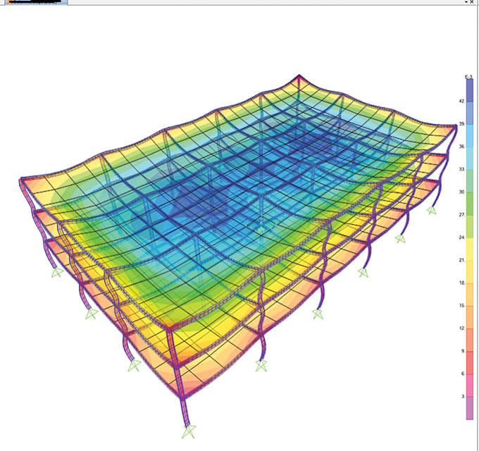 do your structural works with sap2000